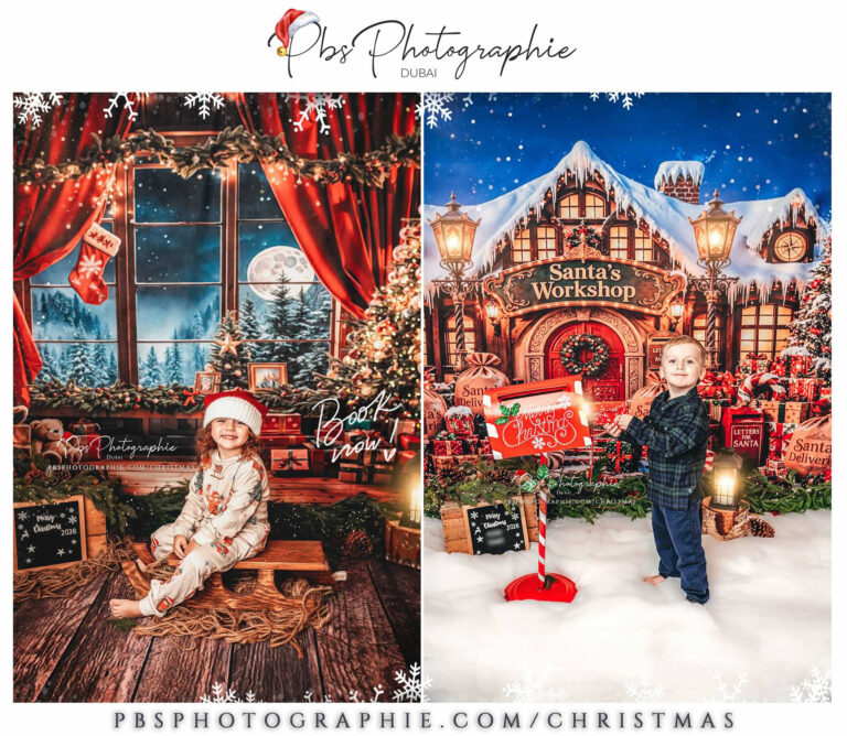2026 Christmas mini sessions Dubai - Christmas Dubai 2025 - Dubai family photographer - PBS Photographie